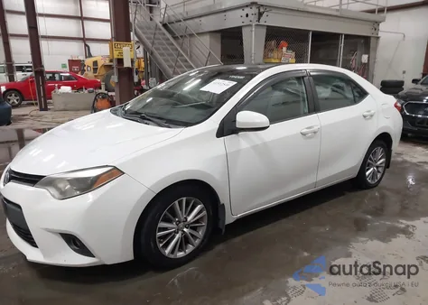 2014 Toyota Corolla L из США, поврежденный, VIN 5YFBURHE9EP012923